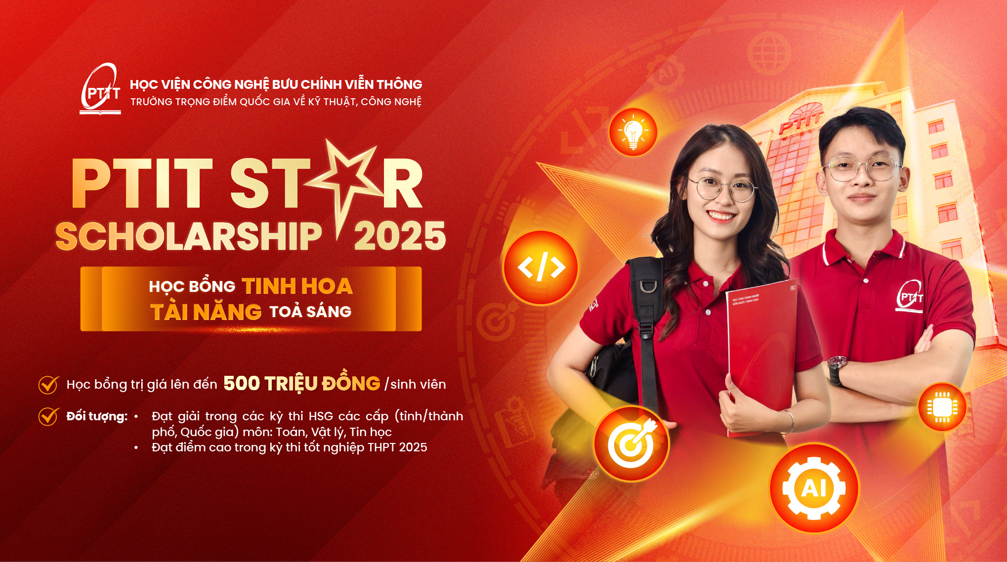 HỌC BỔNG ĐẶC BIỆT