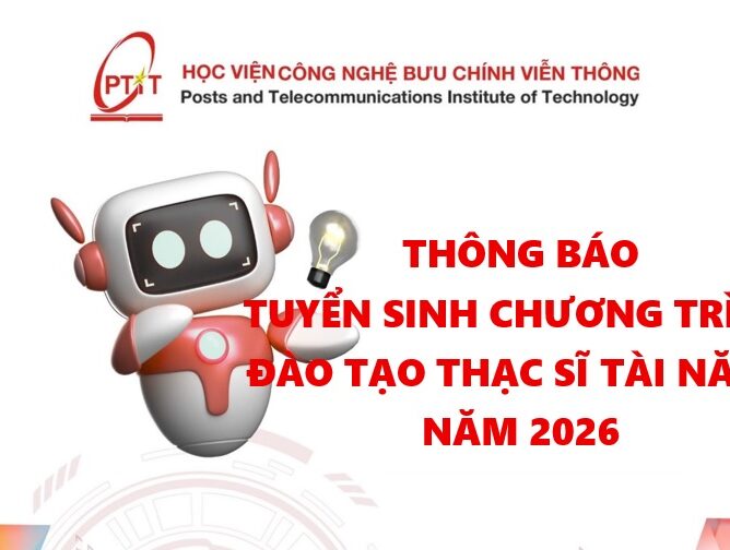 THÔNG BÁO TUYỂN SINH CHƯƠNG TRÌNH ĐÀO TẠO THẠC SĨ TÀI NĂNG NĂM 2026